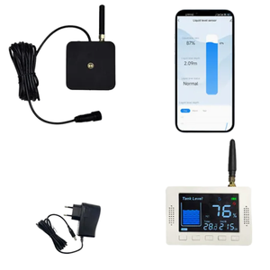 EPT TECH Instrumentos Inteligentes de Medición de Nivel de Líquido Subterráneo, Sensor Indicador de Nivel de Agua Inalámbrico Ultrasónico para Tanques - Product Image 2