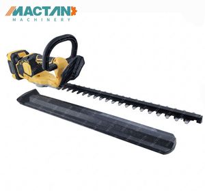 Taille-haie électrique sans fil sans balais avec batterie lithium-ion et lame de 550 mm pour outils de jardinage DIY et industriels - Product Image 1