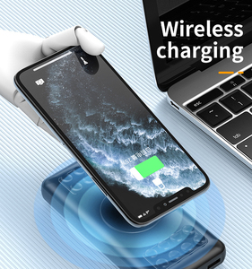 20000 mah inalámbrico cargador banco <span class=keywords><strong>de</strong></span> energía tipo <span class=keywords><strong>de</strong></span> entrada C logotipo promocional 20000 mAh banco <span class=keywords><strong>de</strong></span> potencia Ultra delgado - Product Image 6