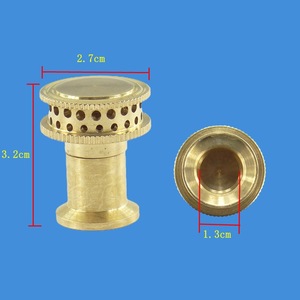 หัวเตาทองเหลือง Linghui เส้นผ่านศูนย์กลาง 2.7 ซม. สูง 3.8 ซม. อะไหล่เตาแก๊ส - Product Image 2