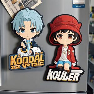 Magneti Decorativi in PVC e Silicone Personalizzati all'Ingrosso Design Creativo 2D 3D Anime Cartoon Stile Moderno per <span class=keywords><strong>Frigoriferi</strong></span> di <span class=keywords><strong>Medie</strong></span> <span class=keywords><strong>Dimensioni</strong></span> - Product Image 5