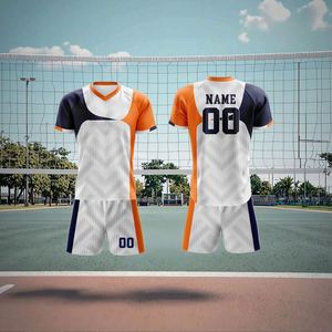 Maillot de volley-ball unisexe professionnel personnalisé en polyester respirant à 100 % avec impression numérique, uniforme de sport anti-humidité - Product Image 4
