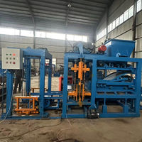 Macchina Automatica ad Alta Efficienza QT4-25 per la Produzione di Mattoni in Calcestruzzo e Blocchi Cavi per l'Edilizia