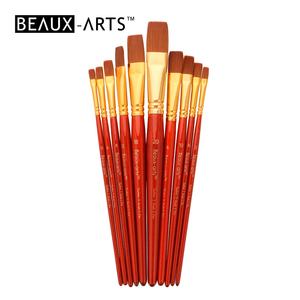Кисть для рисования синтетическая, набор художественных кистей для рисования, оптовая продажа, товары для школы и искусства - Product Image 4