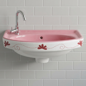 Simple Free Standing Small Lavabo Above Counter <b>Mounting</b> Bathroom Sinks Round Wash Basin laboratory ceramic sink Sanitary ware - Product Image 5