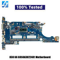 Pour HP EliteBook 830 G6 6050A3022401 L60638-601 de L60635-601 de carte mère d'ordinateur portable avec I5 I7 8th Gen CPU DDR4 testé OK