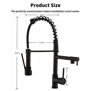 <span class=keywords><strong>Robinet</strong></span> de cuisine à haute pression YEETE - Acier inoxydable, montage mural, avec garantie de 5 ans pour usage commercial/domestique - Product Image 3