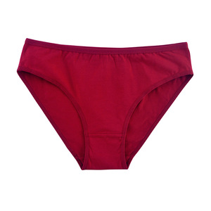 Braguitas de Algodón al por Mayor para Mujer, Cintura Media, Color Sólido, Albaricoque/Azul/Rojo/Negro/<span class=keywords><strong>Blanco</strong></span>, Tallas M-L-XL, Stock al por Mayor - Product Image 4