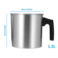 1,2 l Kerzen schmelztiegel Wachs schmelz becher Wachs schmelztiegel DIY Kerzen herstellung Gießkanne