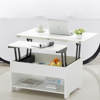 Offre spéciale meubles de maison modernes rangement élévateur Table à thé café Table d'appoint meubles de salon 3 ans gain de place pliable