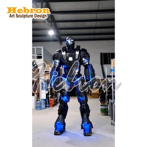 Vente directe - Costume d'Halloween pour adultes - Cosplay - Transformation en robot - Costume de robot LED portable - Product Image 2