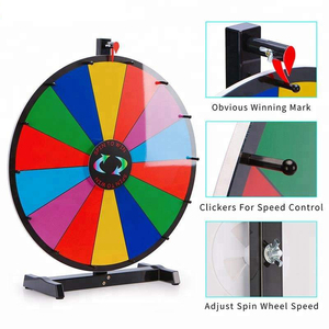Biểu Tượng Tùy Chỉnh Bàn PVC Tài Sản Bánh Xe 10 Khe Cắm May Mắn Fortuner Giải Thưởng Quay Bánh Xe Cho Khuyến Mại Hoạt Động - Product Image 5