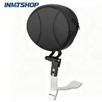 Appuie-dos de conducteur INMT de style rond de base pour Can-Am Spyder RT 2008-2017, remplacement de l'appuie-dos de siège de conducteur modifié pour moto