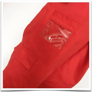 <span class=keywords><strong>Pantalon</strong></span> à bretelles <span class=keywords><strong>de</strong></span> <span class=keywords><strong>peintre</strong></span> <span class=keywords><strong>de</strong></span> l'industrie alimentaire pas cher 100% coton salopette rouge blanc vêtements <span class=keywords><strong>de</strong></span> <span class=keywords><strong>travail</strong></span> - Product Image 6