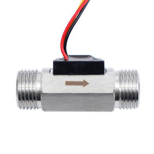 Capteur de débit d'eau à filetage externe en laiton et acier inoxydable à 4 points, technologie à effet Hall pour les vannes de système d'eau en circulation - Product Image 2