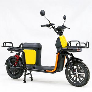 Motocicleta Eléctrica Utilitaria de 60V 1000W 40AH con Doble Compartimento para Baterías, para Mensajería Diaria - Product Image 2