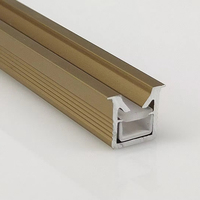 Plafonnier LED encastré pratique avec joint pivotant, dissipateur thermique, anodisé T5, blanc chaud 3500K, IRC 90