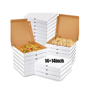 Biyobozunur Pizza kutuları ile Pizza nakliye hazır yemek kutusu özelleştirmek