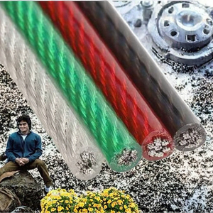 Cable de Acero Galvanizado Recubierto de PVC para Aviación, Multicolor, Alta Resistencia, para Soldadura, 5MM de Diámetro, Venta al Por Mayor de Fábrica - Product Image 3