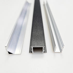 Produttore 6063 6061 T5 T6 argento nero anodizzato canale Led personalizzato alluminio estruso profilo in alluminio - Product Image 5