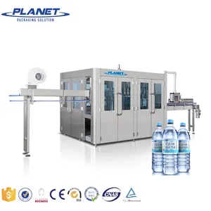 Nigeria ya'da otomatik sıvı % dolum makinesi saf su filtresi ve dolum makinesi şişe şişe su dolum makinesi dolum makinesi