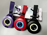 Haut-parleur portable sans fil étanche avec son stéréo 360°, LED RGB et lanière – Vente en gros