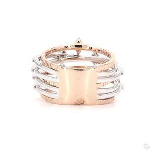 Bague en or sertie de diamants de qualité supérieure pour femmes, magnifique et élégante, cadeau de fiançailles ou de mariage, bijoux fins, brillance classique - Product Image 3