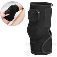Masseur électrique pour genoux Eveekon avec chaleur, compression d'air, vibration, appareil professionnel 3 en 1 pour le soin des genoux