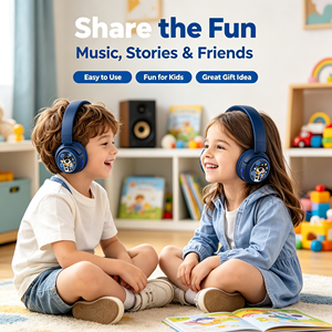 Casque Bluetooth pour enfants Wholesale BuddyPhones, casque sans fil stéréo à réduction de bruit sur le thème de l'espace pour une utilisation quotidienne des enfants - Product Image 1