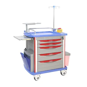 RCZC03-A hospital trolley for sale Luxurlous crush cart ambulance stretcher trolley