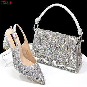 TX68 scarpe italiane <span class=keywords><strong>con</strong></span> abbinamento borse 2025 scarpe <span class=keywords><strong>e</strong></span> borsa Set per la festa in donne nigeriane décolleté <span class=keywords><strong>con</strong></span> borsa tacchi alti - Product Image 2