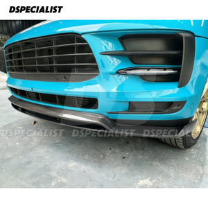 Spoiler de pare-chocs avant en fibre de carbone de style artisanal pour kit carrosserie <span class=keywords><strong>Porsche</strong></span> <span class=keywords><strong>Macan</strong></span> - Product Image 4