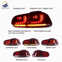 Nouveaux feux arrière à LED séquentiels pour VW Golf 6 Mk6 GTI GTD TDI TSI 2009-2013 3000 Lm 3000 K 12V