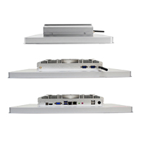 Moniteur tactile tout-en-un Windows I3 I5 I7 IoT, boîtier en aluminium, utilisation industrielle, écran intégré, installation IPC