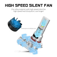 Ampoule de phare LED de qualité professionnelle Kaidengzhe H7 H11 9005 66W 6600LM 6000K Canbus EMC Plug & Play Mini Voiture Neuve