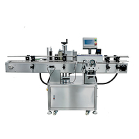 Machine d'étiquetage entièrement automatique pour bouteilles d'eau minérale, bouteilles de bière rondes en plastique et bidons d'huile comestible