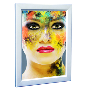 Multiple sizes aluminum snap frame poster frame customized ultra thin LED light box