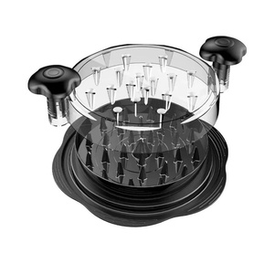 Trituradora de Carne de Plástico Resistente de Grado Alimenticio con Cubierta Transparente, Diseño Ergonómico para Uso en Restaurantes y Cocinas - Product Image 4