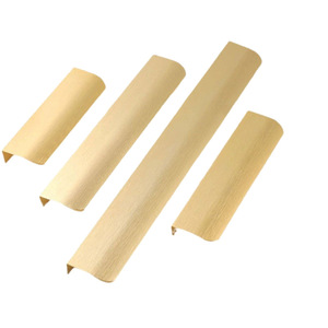 Manijas Ocultas para Cajones Ayj, de Aleación de Aluminio Dorado, Forma de Barra, para Puertas de Gabinete, Invisibles, Modernas y Minimalistas - Product Image 3