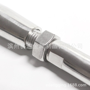 Stainless Steel Cable Guardrail Turnbuckle Connector 18inch 316 Material Wear Resistant For <b>Decking</b> - Product Image 3