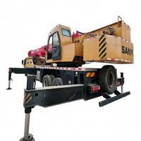 Grue mobile XC-MG d'occasion à prix abordable, grue hydraulique sur camion QY25K5D d'origine utilisée aux Émirats arabes unis