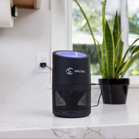 Lámpara de matamoscas para interiores, luz nocturna Led eléctrica, potente ventilador de succión, trampa para moscas, captura para dormitorio