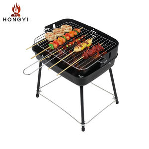 Barbecue portable HONGYI en acier, équipement de grillade pour le camping et les pique-niques en plein air, design léger et pliable - Product Image 5