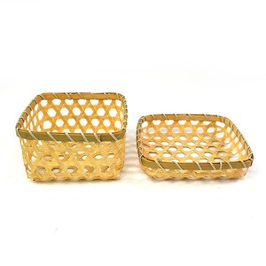 Cestino da Picnic Economico in Legno di Bambù per Fragole e Frutta, Usa e Getta - Product Image 4