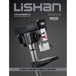 Lishan <b>Bench</b> Drill Machine 1-25mm Drilling Diameter High Precision <b>Metal</b> Working Industrial Grade - Product Image 2