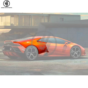 OEM Style Dry Forged Carbon Fiber Rear Fender for Lambo Huracan LP580 LP610 2014-2018 Carbon Bumpers Fender Body <b>Kit</b> Parts - Product Image 2