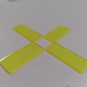 中国工厂光学黄色滤光片玻璃JB450带线GG455用于Ipl脱毛器