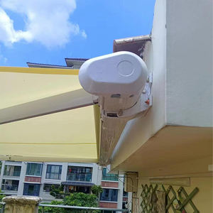 Toldo Retráctil Excelente, Toldo Automático para <span class=keywords><strong>Patio</strong></span> Exterior, Toldo Blanco para Protección Solar y contra la Lluvia, Toldo Eléctrico con Casete Completo para Villa - Product Image 2