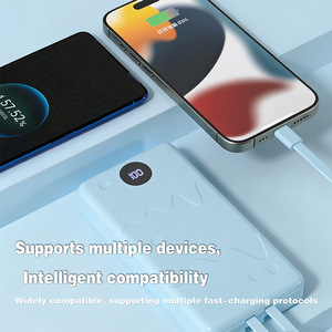 <span class=keywords><strong>Batterie</strong></span> <span class=keywords><strong>externe</strong></span> portable grande capacité 20000 mAh à succès avec sortie 22,5 W, <span class=keywords><strong>compatible</strong></span> impression de logos personnalisés en soie - Product Image 5
