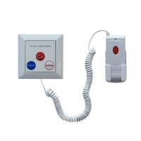 Système d'appel infirmier professionnel OEM pour hôpital et domicile, bouton-poussoir sans fil pour lit de patient, système d'appel à un clic